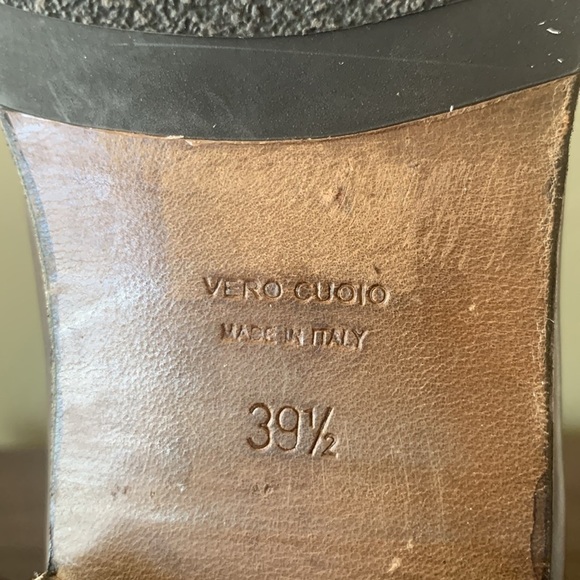 Konstantin Starke Black Italian Leather Chelsea Ankle Boots Size 39.5 - Picture 7 of 9